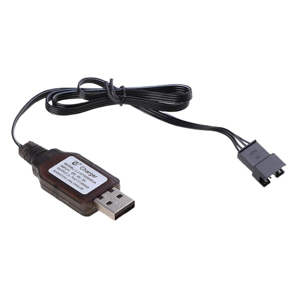 Rc Leksaker Kontaktingång USB laddare Rc Bilbåt USB laddningskabel 7.4v 3.7v X2