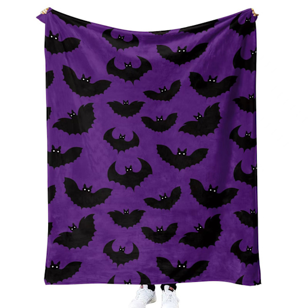 100CM x 130CM Halloween-teppe, perfekt for sofaparty-senger - 65