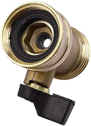 Messing sprinklerkuleventil, 3/4\" gjenget kuleventilglobeadapter