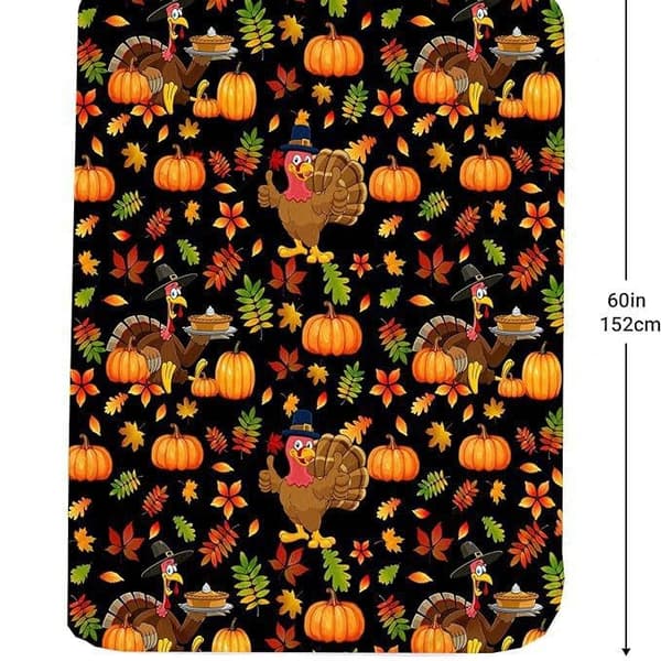 150CM x 200CM Halloween-teppe, perfekt for sofaparty-senger - 30
