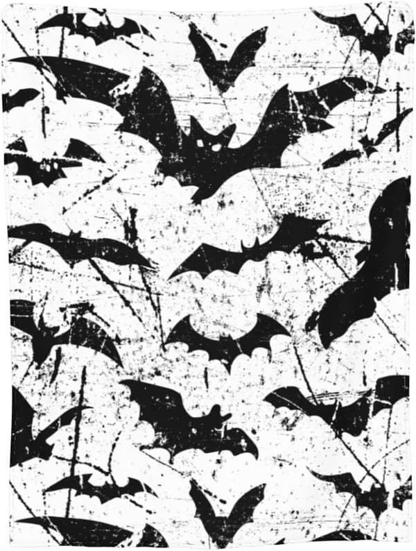 150CM x 200CM Halloween Tæppe, Perfekt til Sofaer og Senge - 35