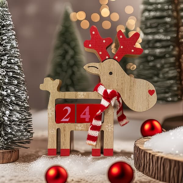 Julepynt Nye Ankomster 3D Julekalender Ornament Træ Rensdyr Julepynt