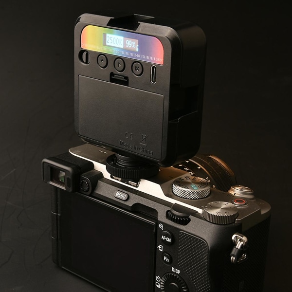 Professionell fotograferingsbelysningsutrustning 64rgb Videoljus Led Fill Light