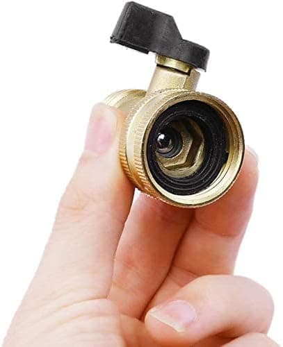 Messing sprinklerkuleventil, 3/4\" gjenget kuleventilglobeadapter