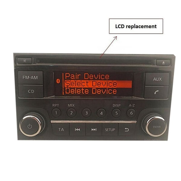 LCD-skärm Navigation Pekskärmskompatibel Nissan Daewoo/juke/navara