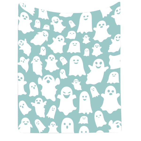 150CM x 200CM Halloween-teppe, perfekt for sofakvelder og senger - 49
