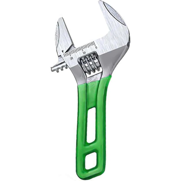 Justerbar skiftnyckel, 0-40 mm bred käknyckel Stor öppningsnyckel med kort handtag, multifunktionell lättviktsrörnyckel för huvudbadrum i hemmet