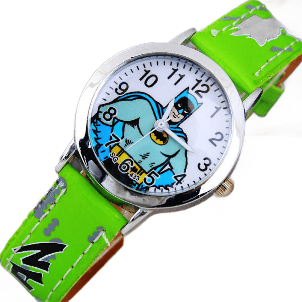 Barnklocka Spider-Man Quartz Klocka - Grön
