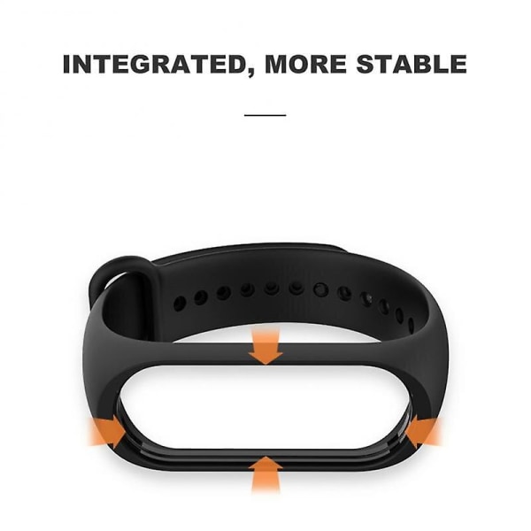 TPU-armband i enfärgad färg för Xiaomi Mi Band 7 - Silikon, hög elasticitet