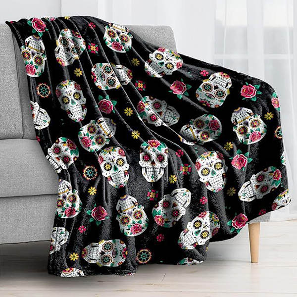 150CM x 200CM Halloween-teppe, perfekt for sofaparty-senger - 26