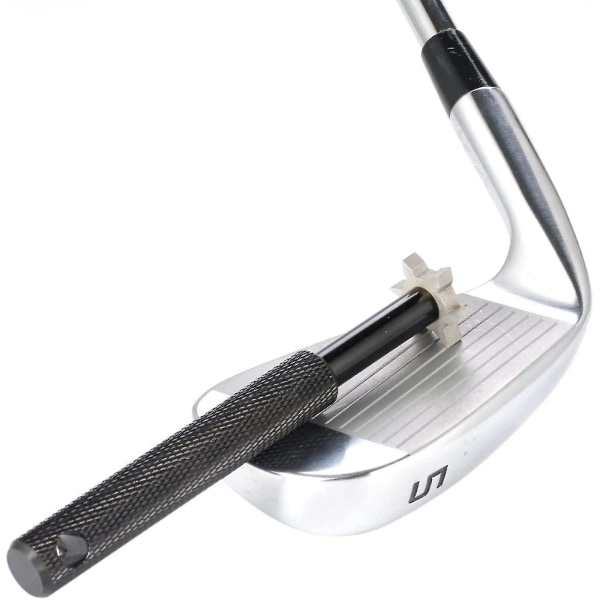Golfklubba Groove Sharpener Golftillbehörsverktyg gjord för omspårning C