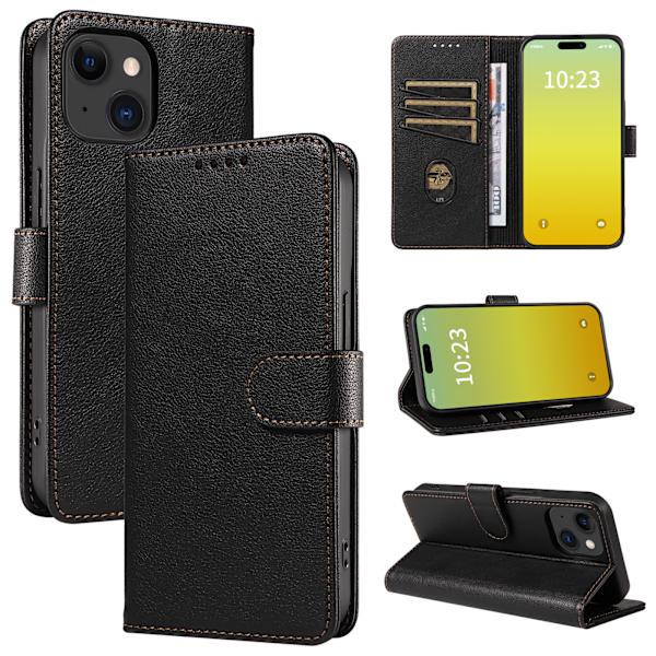 Etui til iPhone 17 Pro, Flip Etui, Sort