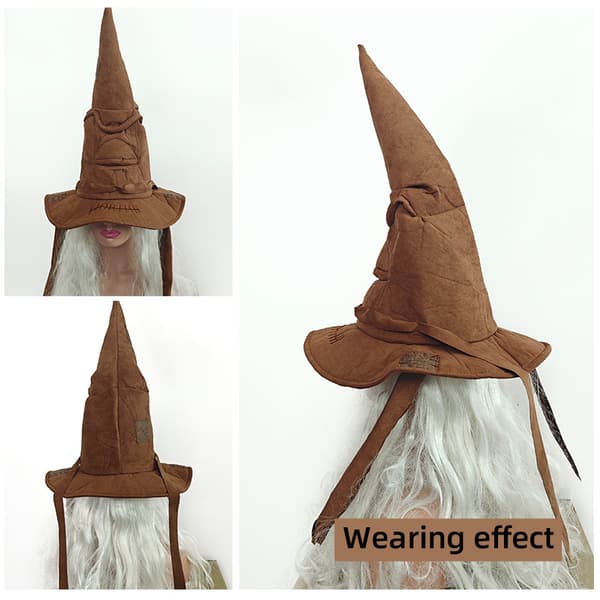 Harry Potter Fordelingshat, Halloweenhat - Træhat