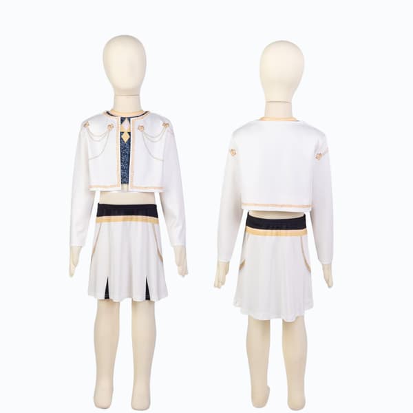 Demon Hunter K-POP Kostym Halloween 160CM Dam Barnkostym-04