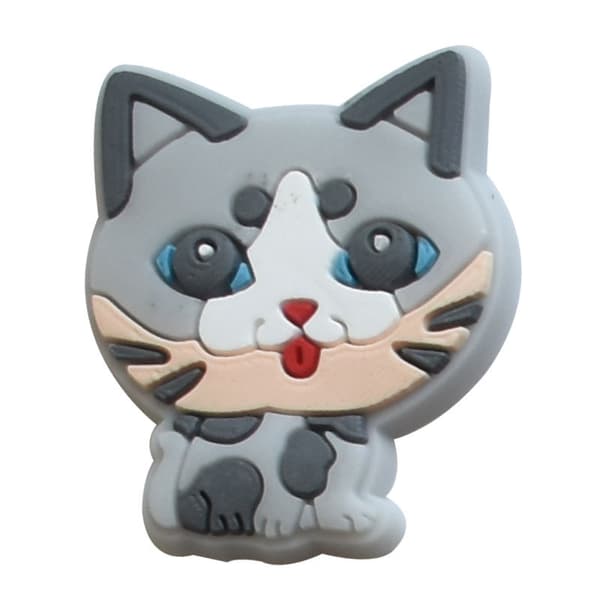 30 stk. 3D Klogsandaler Pynt (Sød Kat), Sko Charms, Sød Sh