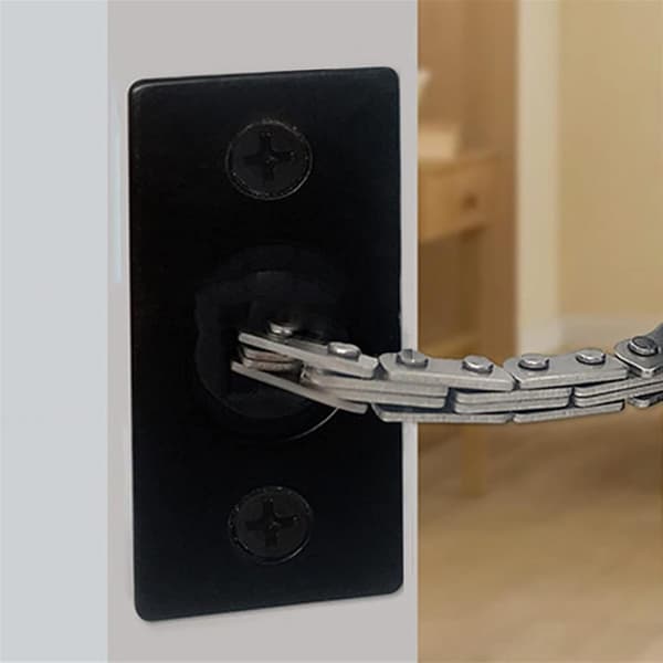 Hög hårdhet rostfritt stål dold säkerhetsdörrkedja för hotell