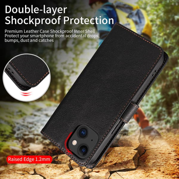 Etui til iPhone 17 Pro, Flip-etui, Grønn