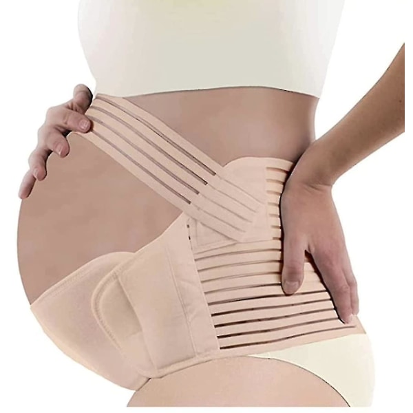 Gravidbälte Graviditetsbälte Svankstöd Ryggstöd Midjeband Magstöd, ryggavlastning pink XL