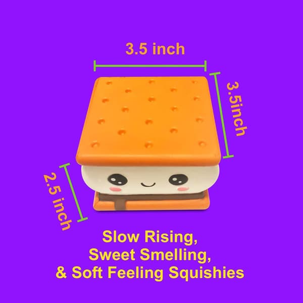 Langsomt Stigende Duftende Squishy Legetøj - Søde og Knusbare Legetøj til at Klemme