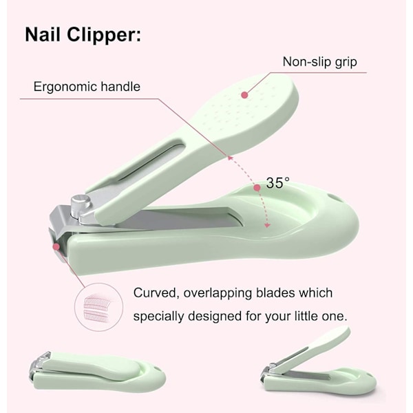 Baby Nagelsats Nyfödd, Baby Nagelklippare Säkerhet, Näs Tång Baby, Nagelklippare Nyfödd Set, Baby Nagelklippare Set
