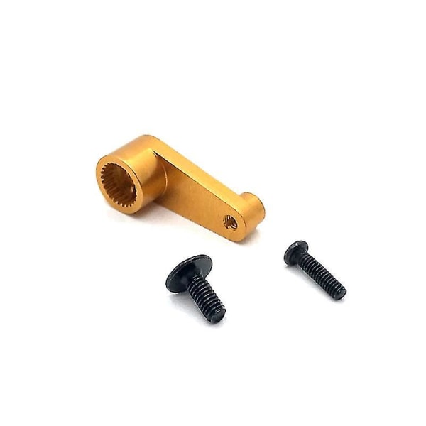 Metall 144001-1263 25t Servo Arm Horn Uppgraderingsdelar, gul