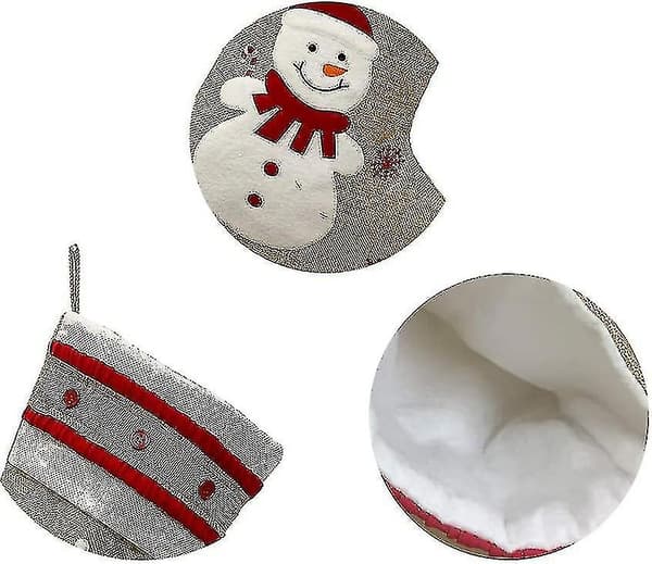 Julstrumpor, presenter och hängande strumpor (1 st - brun)