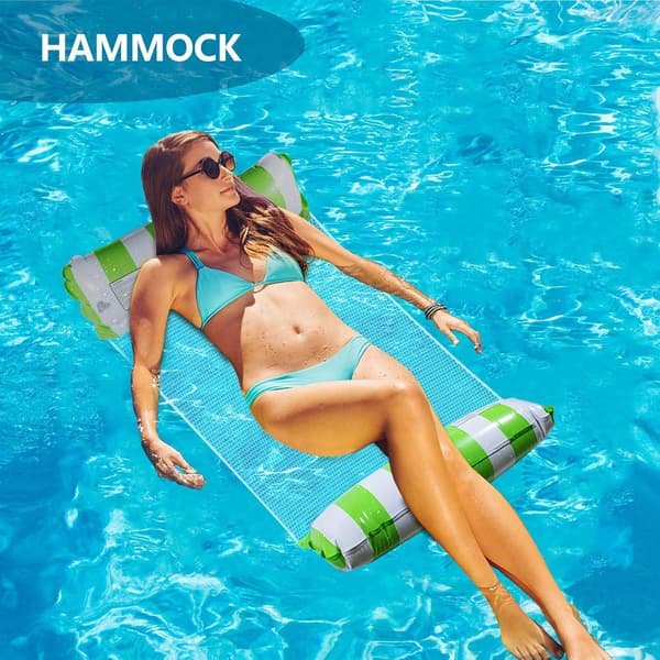Uima-allas kelluva hammock, kelluva lepotuoli, vesihammock