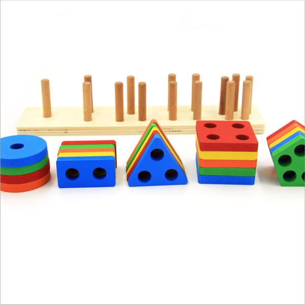 Montessori Leker For 2 til 3 År Gamle Gutter Jenter Småbarn, Tre