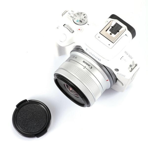 Snap-on Lins Cap 62 mm 10 snap on front linsskydd per sats för Nikon Sony linsskydd