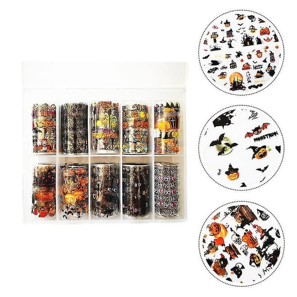 1 st Halloween Nageldekaler