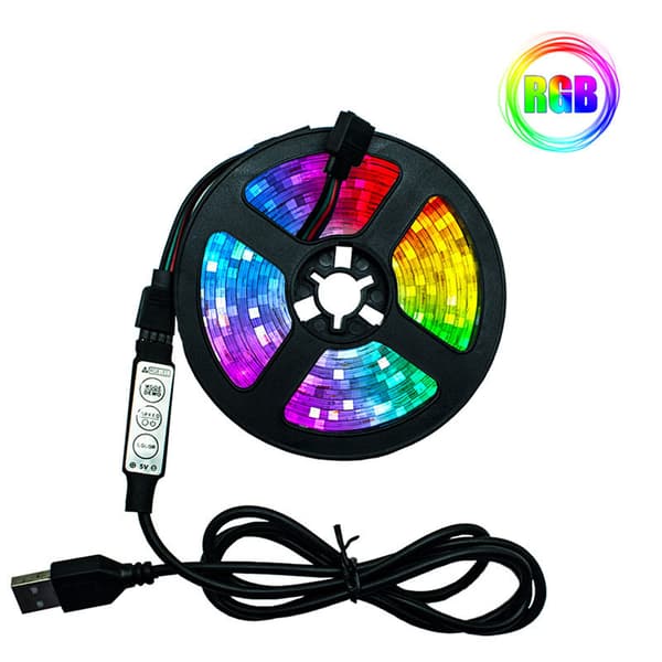 2-Meters Julelys Festgave: 5050 RGB LED-stripe + Bluetooth-app