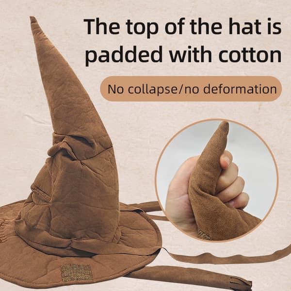 Harry Potter Fordelingshat, Halloweenhat - Træhat