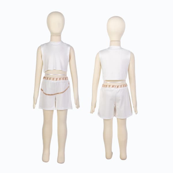 Demon Hunter K-POP Kostym Halloween 140CM Dam Barnkostym-02