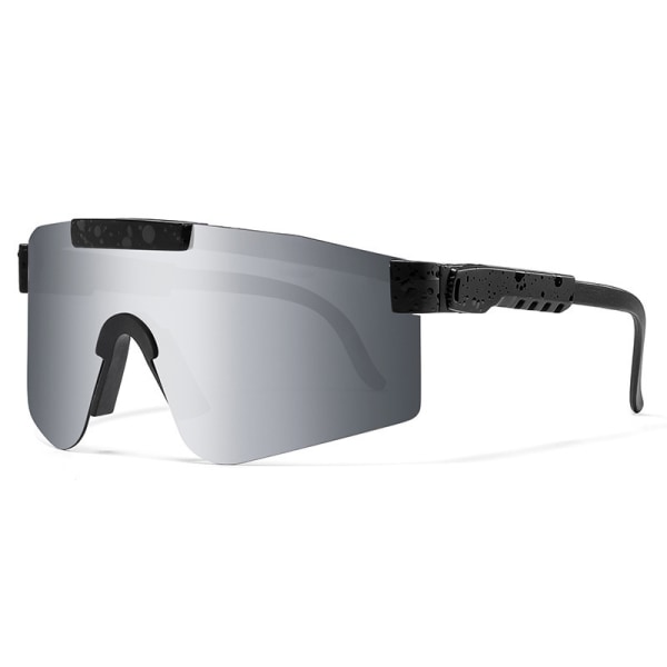 Solglasögon med vindtät beläggning, europeiska och amerikanska utomhussportglasögon för cykling, PC icke-polariserad 8