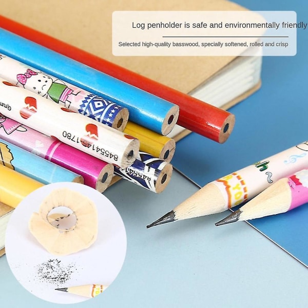 Blandade färgglada pennor 100-pack barnpennor och incitamentpennor för barn Skolhemfest Gi