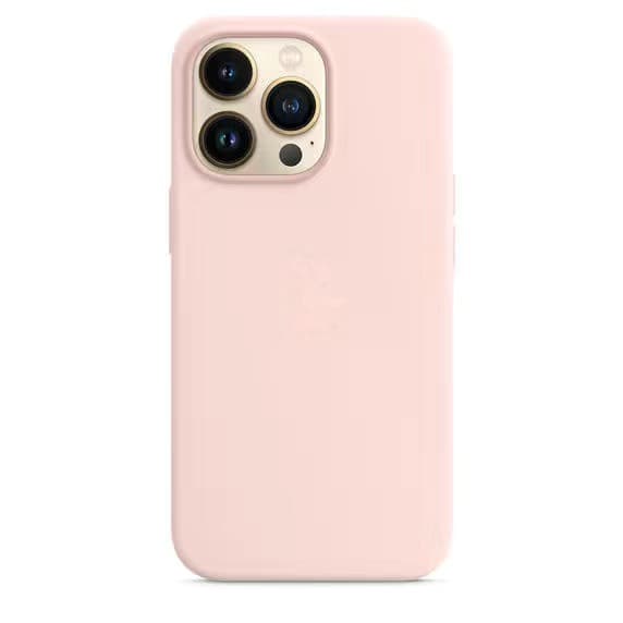 Silicone Cover med MagSafe (til iPhone 13 Pro) - Kridtrosa