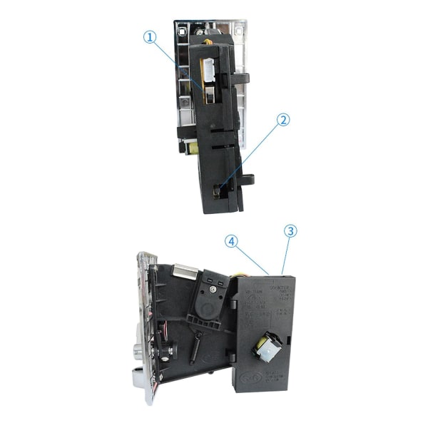 Cpu Comparative Coin Acceptor Electronic Token Coin Selector Money Validator