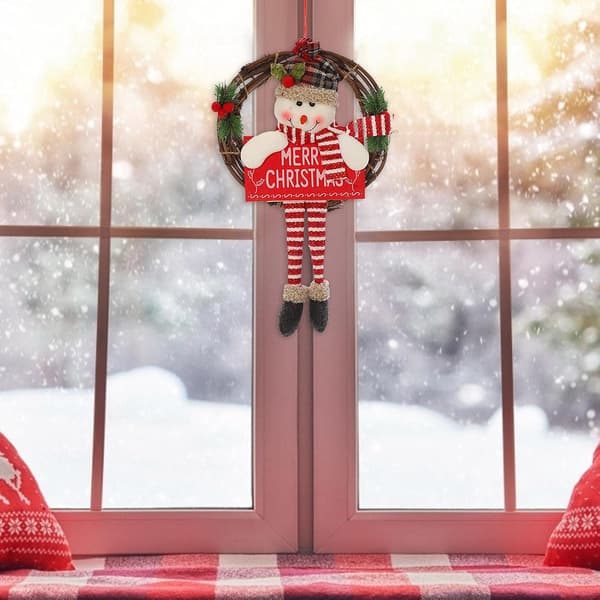 Juldocka Dörrkrans, Hängande Julkrans Girlander Dec