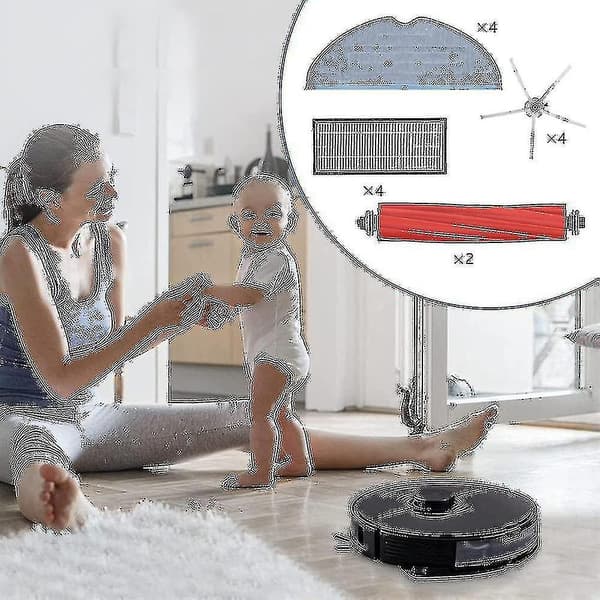 Tillbehör för Roborock S7 S7 + S7 Plus S7 Max T7s T7s Plus Robot_()