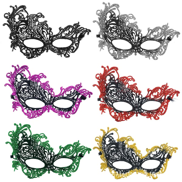 Performance Masks Halvmasker Spraymaling Plastmaskesett - Gull