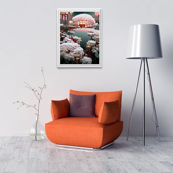 5D Diamantmålningssatser, DIY Bilder Målning efter Nummer för Ad