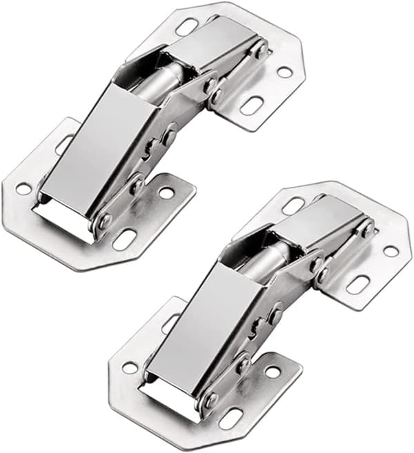 4-pack Dolda 90 Graders Köks-/Skåps gångjärn, Lätt att Installera
