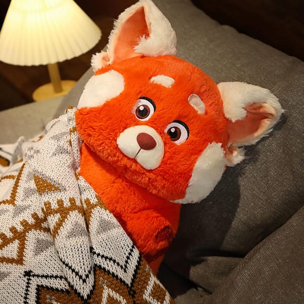 Rød Pludsetejdyr til Børn, 12 tommer Sød Rød Panda Pludsedukke, Velegnet
