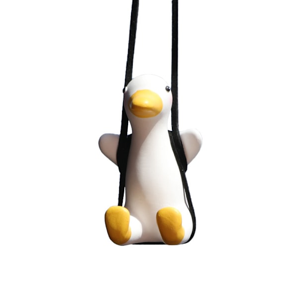 Swinging Duck Car Hanging Ornament，Car Hanging Ornament，Swinging Duck Car Rearview Pendant