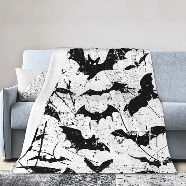 150CM x 200CM Halloween Tæppe, Perfekt til Sofaer og Senge - 35