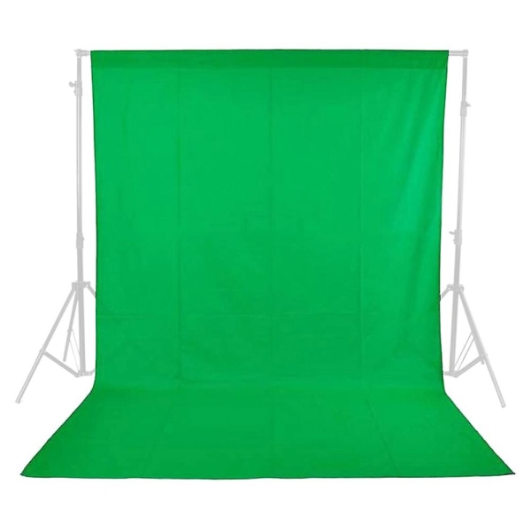 1.6 X 3m / 5 X 10ft Fotostudio Bakgrundsskärm i Non-woven Tyg 3 Färger att välja mellan Svart Vit Grön