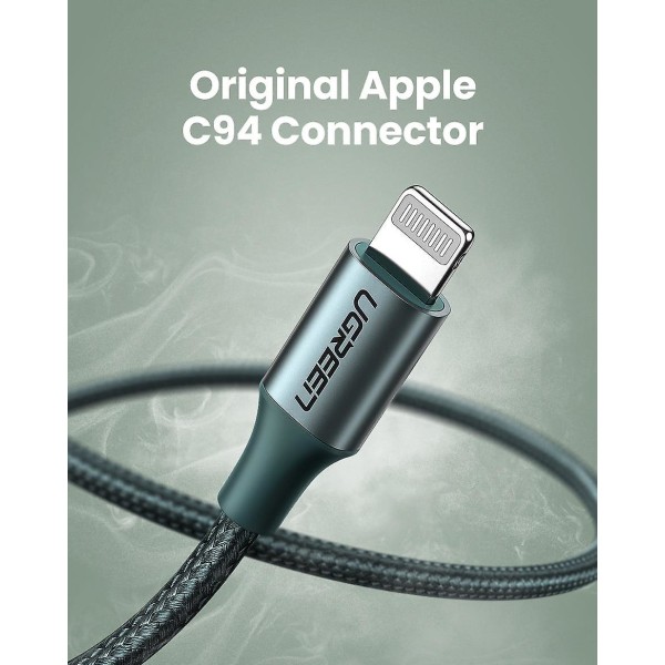 MFi USB C till Lightning IPhone Laddarkabel För IPhone Datakabel För Macbook|Mobiltelefonkablar
