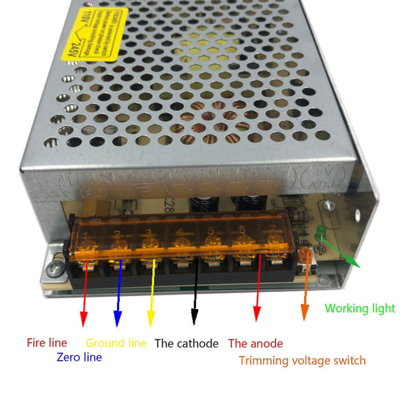 24v 5a Led Transformator Switch 120w Power Power