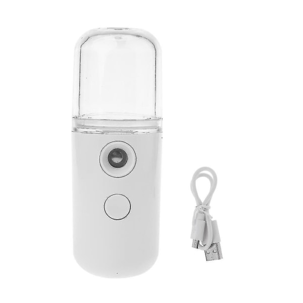 Bärbar USB uppladdningsbar Nano-luftfuktare Kyldimspruta Nano Ansiktsångare Skönhetsanordning