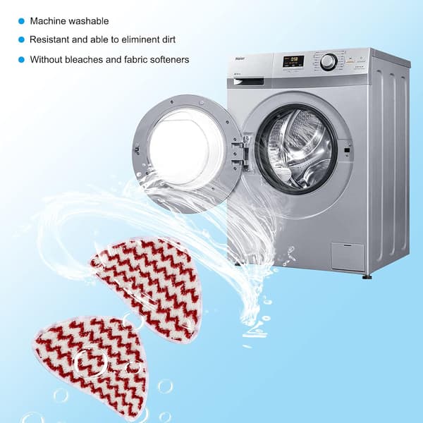 2 Erstatningsduk for Dampmopp Passer til Clean&Steam Dampmopp